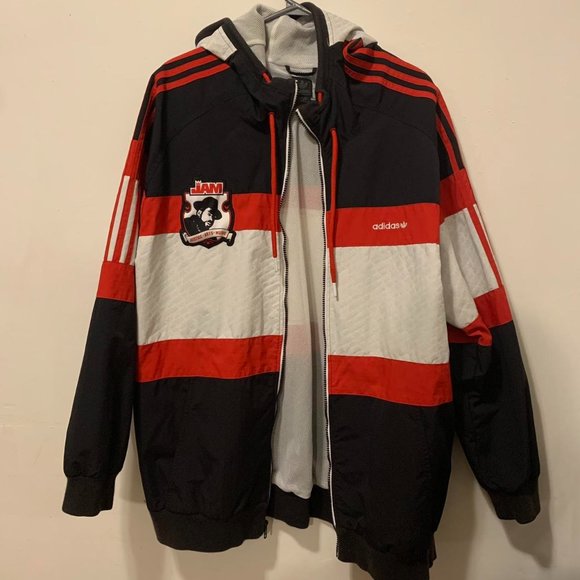 Vintage Adidas Jam Master Jay Men's Large Track Jacket - Picture 1 of 4